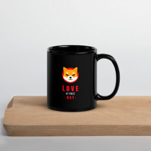 LOVE AT FIRST BUY SHIBA INU Mug