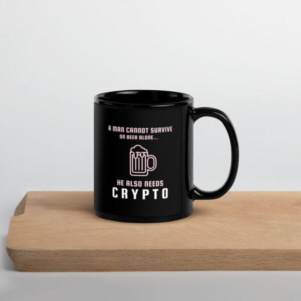 A MAN NEEDS CRYPTO Mug