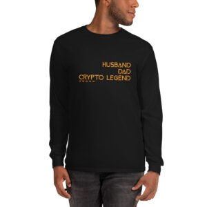 HUSBAND CRYPTO LEGEND Long Sleeve Shirt