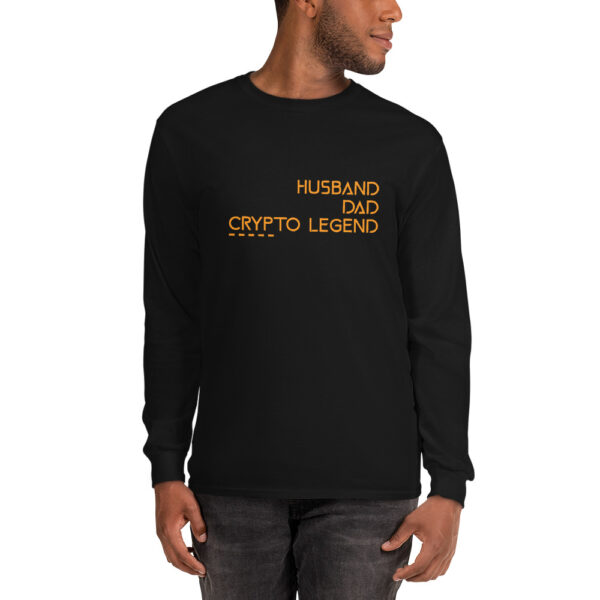 HUSBAND CRYPTO LEGEND Long Sleeve Shirt