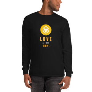 LOVE AT FIRST BUY BINANCE Long Sleeve Shirt