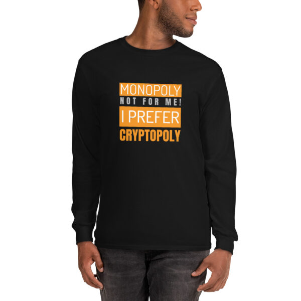 MONOPOLY I PREFER CRYPTOPOLY Long Sleeve Shirt - Image 2