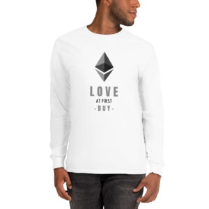 LOVE AT FIRST BUY ETHEREUM Long Sleeve Shirt
