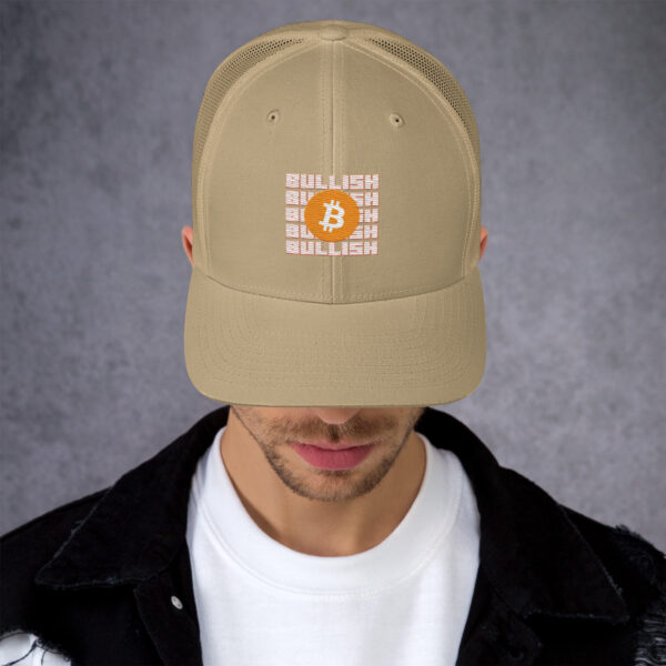BULLISH BITCOIN Trucker Cap - Image 2
