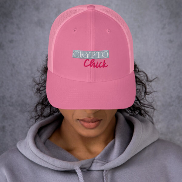 CRYPTO CHICK Trucker Cap