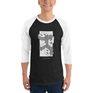 SHIBA INU 3/4 sleeve shirt