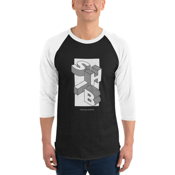 SHIBA INU 3/4 sleeve shirt