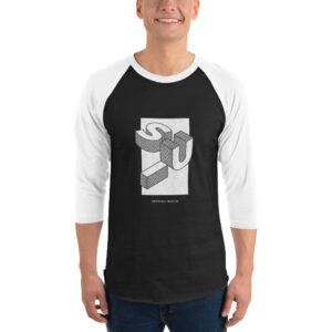 SUI 3/4 sleeve shirt