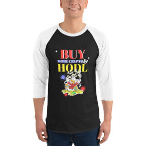SCROOGE MCDUCK HODL 3/4 sleeve shirt