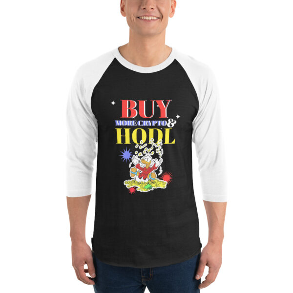 SCROOGE MCDUCK HODL 3/4 sleeve shirt