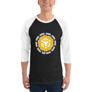 BINANCE HODL 3/4 sleeve shirt