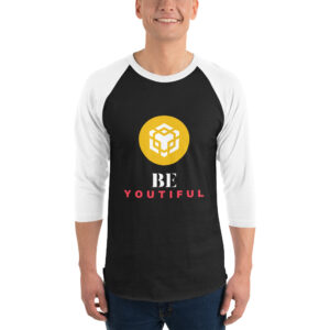 BE YOUTIFUL BINANCE 3/4 sleeve shirt