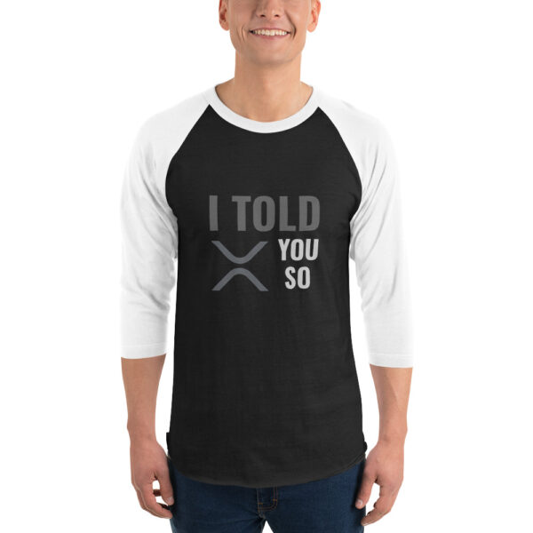 I TOLD YOU SO RIPPLE 3/4 sleeve shirt - Image 2