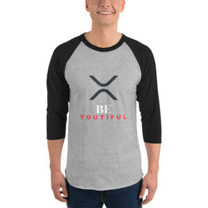 BE YOUTIFUL RIPPLE 3/4 sleeve shirt
