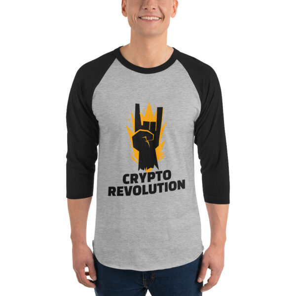 CRYPTO REVOLUTION 3/4 sleeve shirt