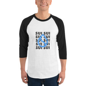 SUI x5 3/4 sleeve shirt