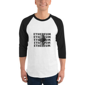 ETHEREUM x5 3/4 sleeve shirt