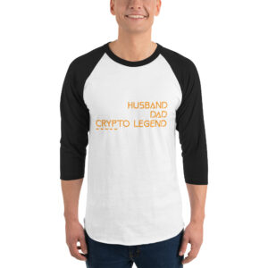 HUSBAND CRYPTO LEGEND 3/4 sleeve shirt