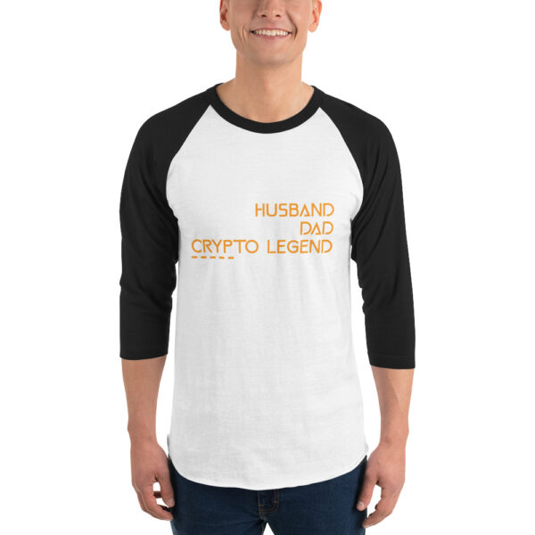 HUSBAND CRYPTO LEGEND 3/4 sleeve shirt