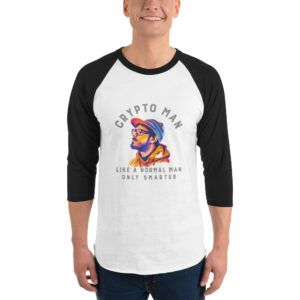 CRYPTOMAN 3/4 sleeve shirt