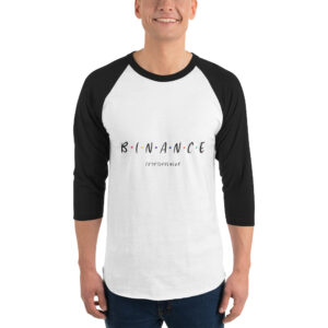 BINANCE FRIENDS 3/4 sleeve shirt