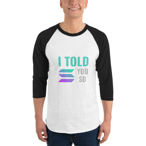 I TOLD YOU SO SOLANA 3/4 sleeve shirt - Image 2