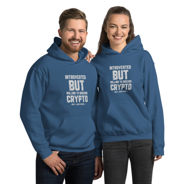 INTROVERTED BUT WILLING Hoodie - Image 2