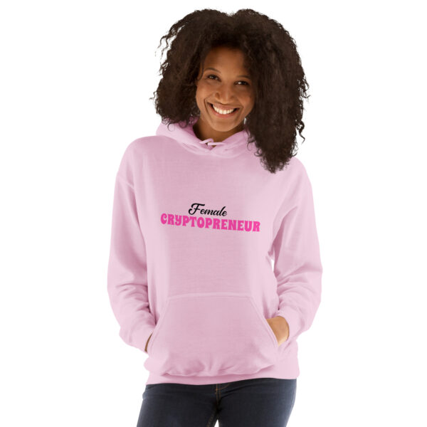 FEMALE CRYPTOPRENEUR Hoodie - Image 2