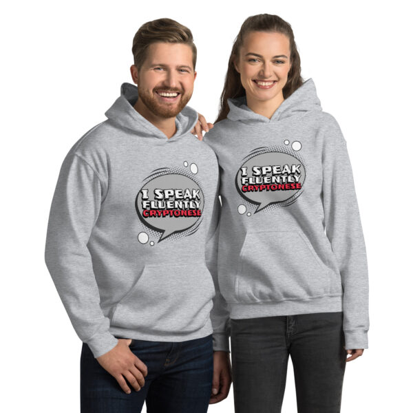 I SPEAK FLUENTLY CRYPTONESE Hoodie - Image 2