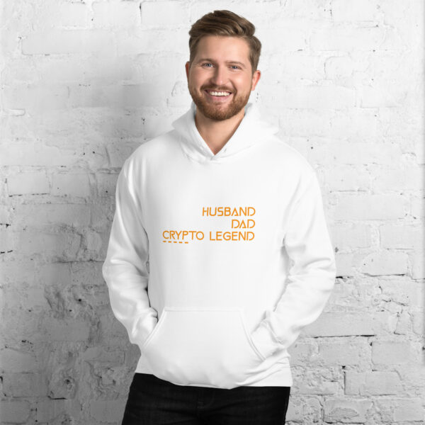HUSBAND CRYPTO LEGEND Hoodie - Image 2