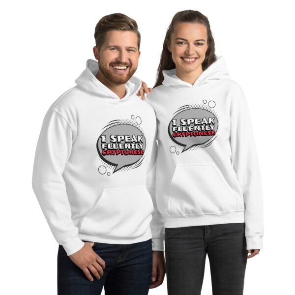 I SPEAK FLUENTLY CRYPTONESE Hoodie - Image 3