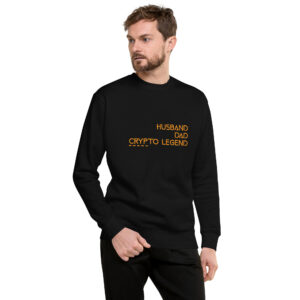HUSBAND CRYPTO LEGEND Sweatshirt