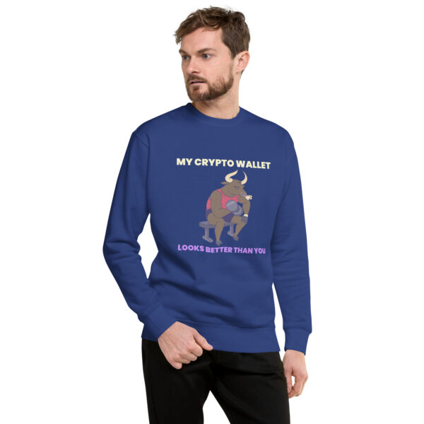 MY CRYPTO WALLET Sweatshirt - Image 2