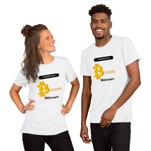 THEORETICAL BITCOIN MILLIONAIRE t-shirt