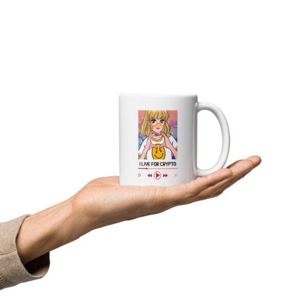 I LIVE FOR CRYPTO mug