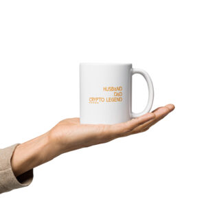 HUSBAND CRYPTO LEGEND mug
