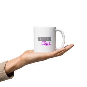 CRYPTO CHICK mug