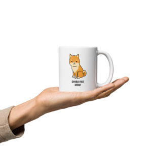 SHIBA INU MOM mug