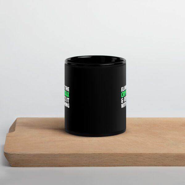 ELIMINATE CRYPTO TAX Mug - Image 2