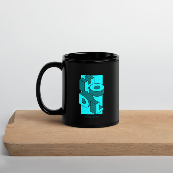 HODL BLUE Mug - Image 3