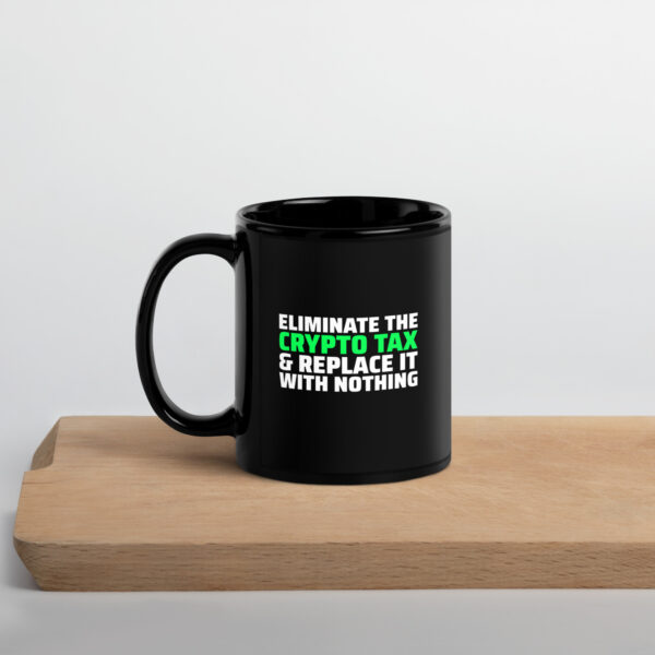 ELIMINATE CRYPTO TAX Mug - Image 3