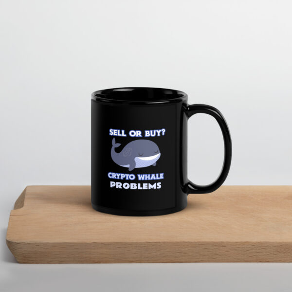 CRYPTO WHALE PROBLEMS Mug