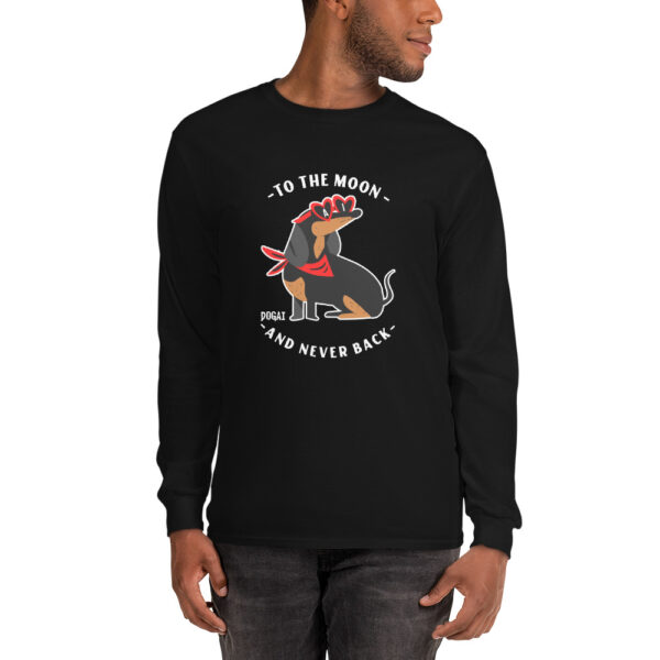 DOGAI TO THE MOON AND NEVER BACK Long Sleeve Shirt