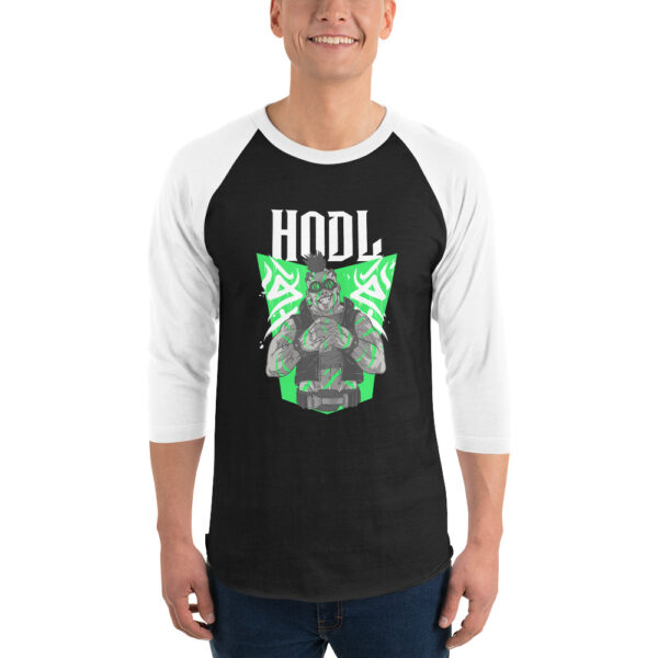 HODL MAN 3/4 sleeve shirt