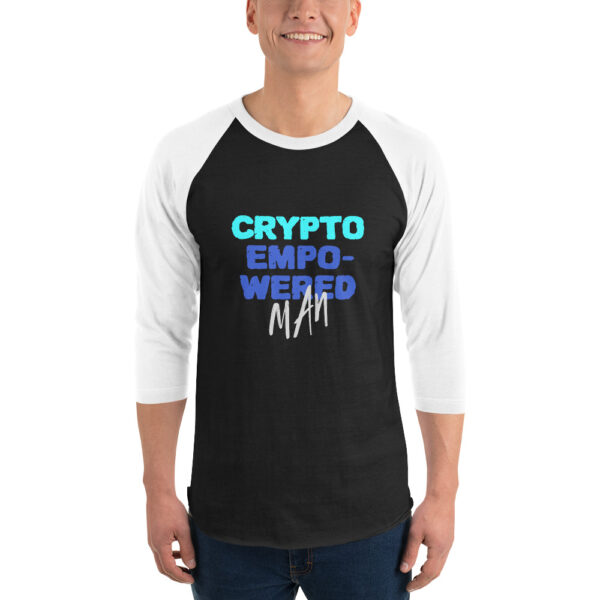 CRYPTO EMPOWERED MAN 3/4 sleeve shirt - Image 2