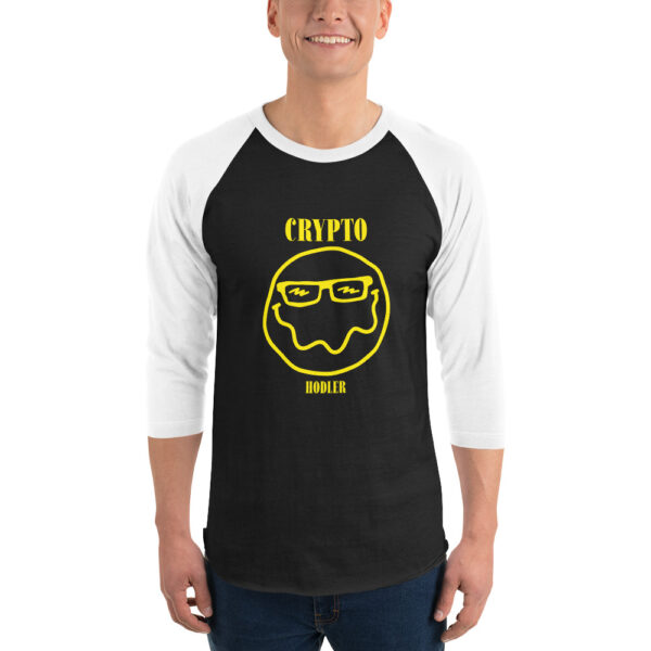 CRYPTO SMILEY 3/4 sleeve shirt