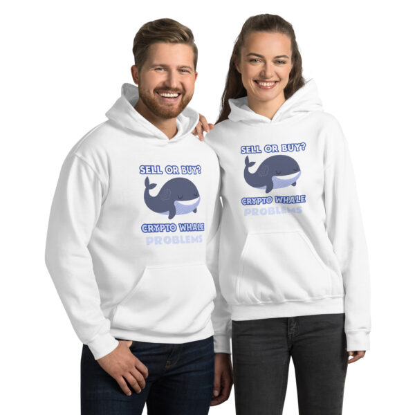 CRYPTO WHALE PROBLEMS Hoodie - Image 2