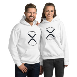 RIPPLE TO THE MOON AND NEVER BACK Hoodie