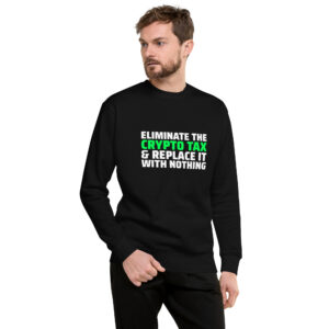 ELIMINATE CRYPTO TAX Sweatshirt