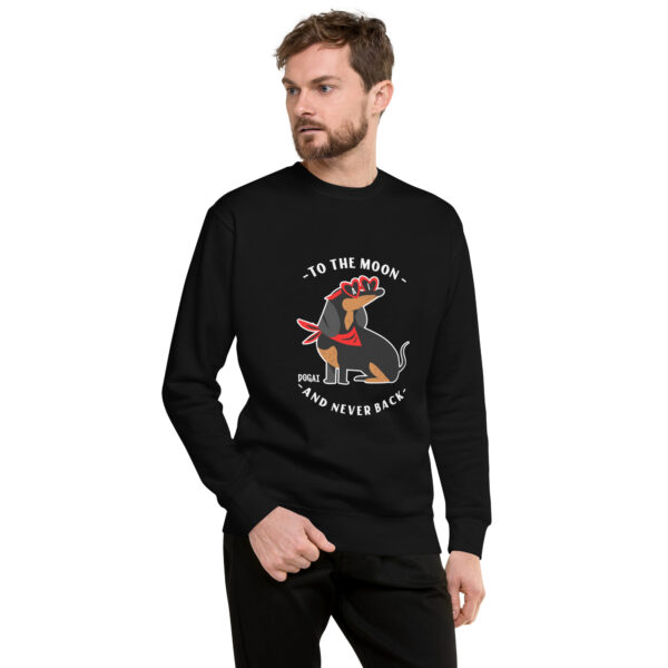 DOGAI TO THE MOON AND NEVER BACK Sweatshirt